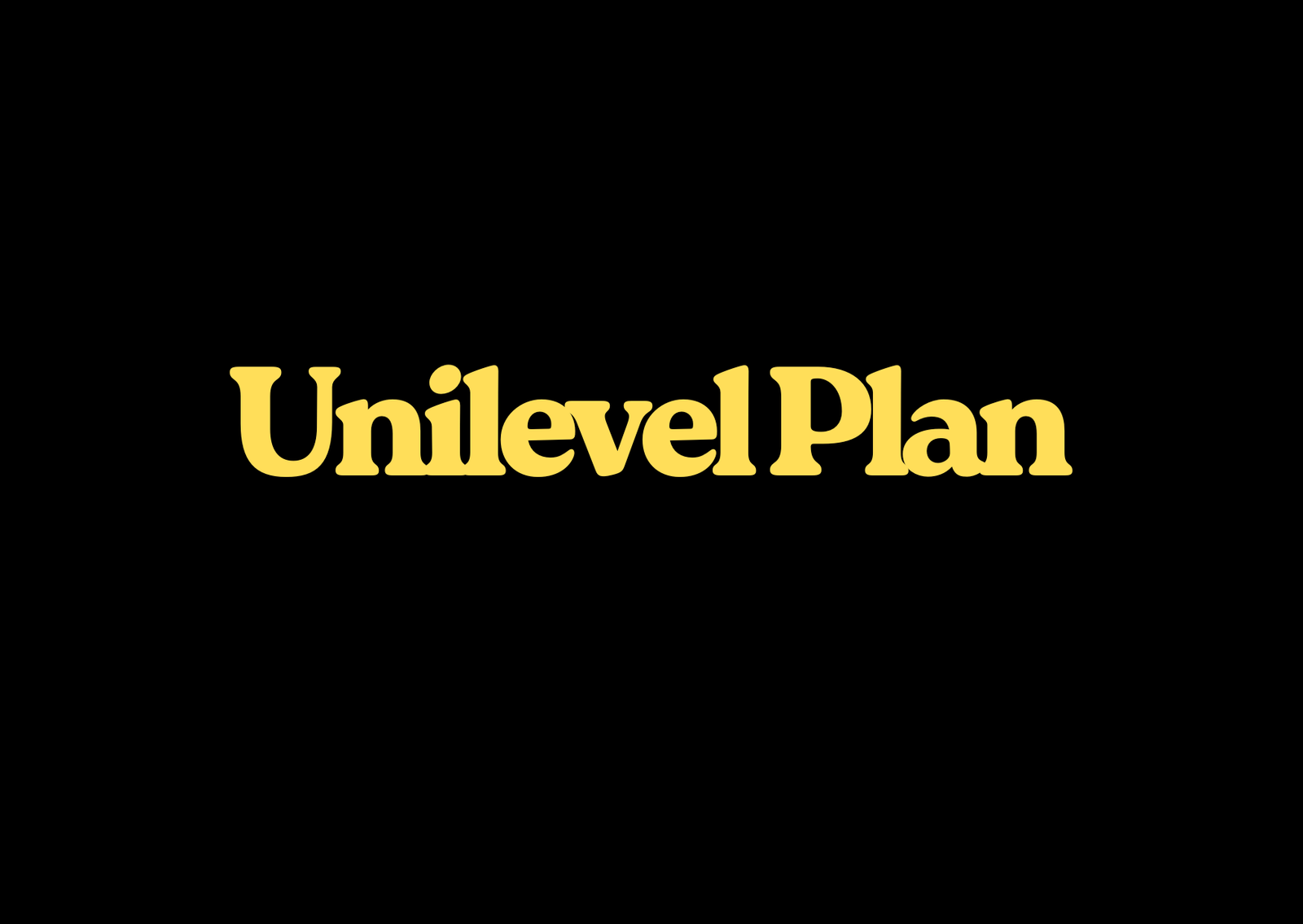 Unilevel Plan